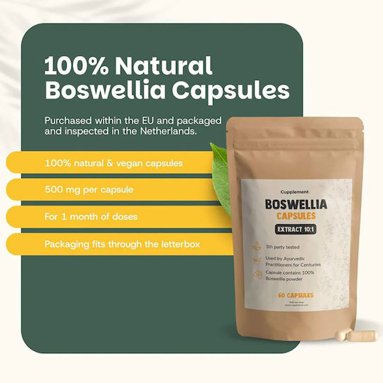 Cupplement Boswellia Extract 500mg 60 caps