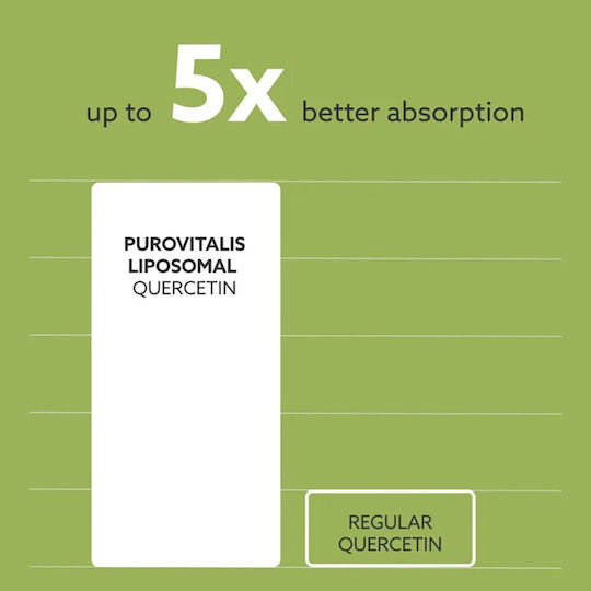 Purovitalis Liposomal 125mg 30 φυτικές κάψουλες