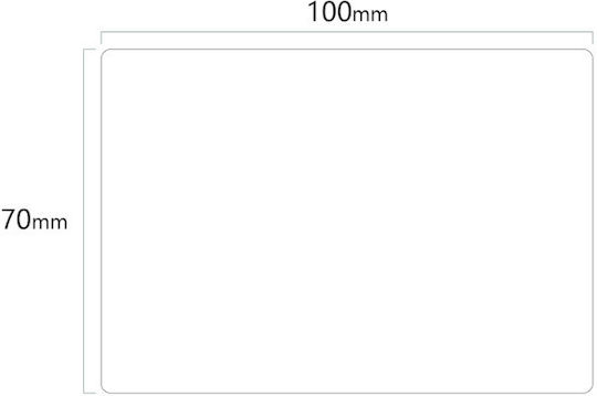 Niimbot Αυτοκόλλητες Ετικέτες σε Ρολό 70x100mm