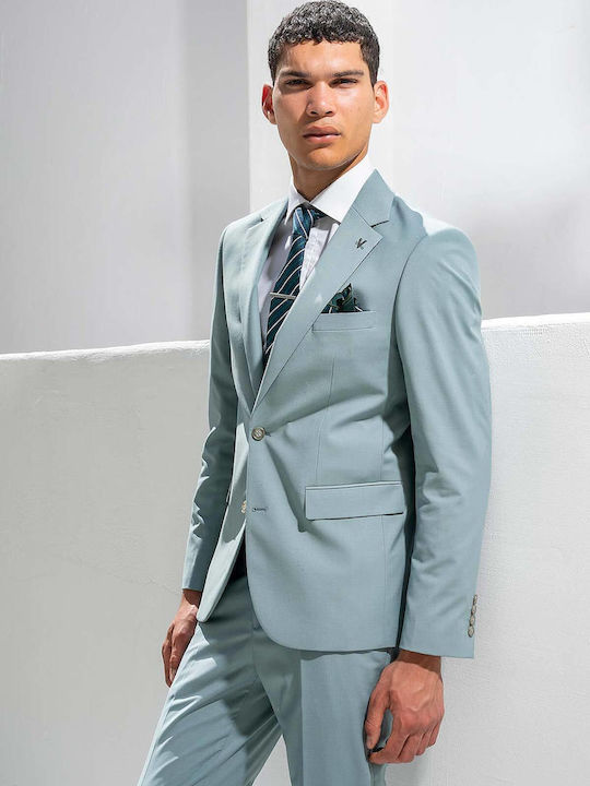 Costum Barbatesc Cu Croială Slim Dolce Mint