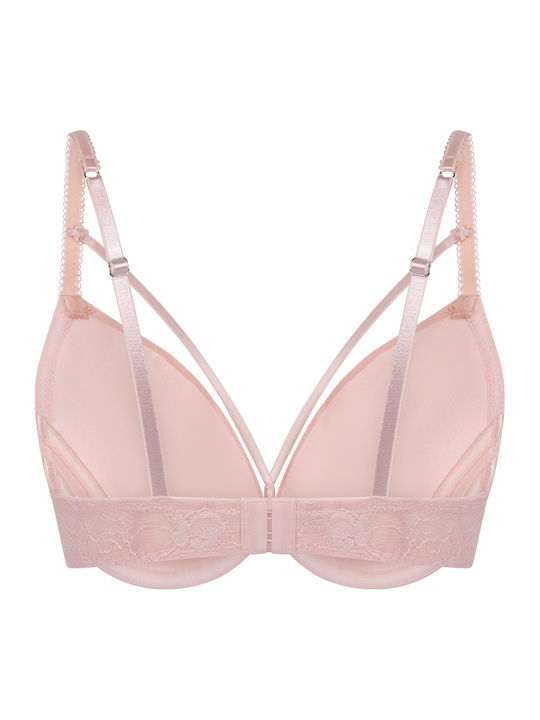 Isadora Roz Sutien Push Up Cu Armatură