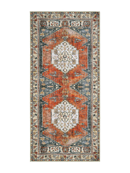 SteweHome Rectangular Kitchen Mat Orange 115x160cm