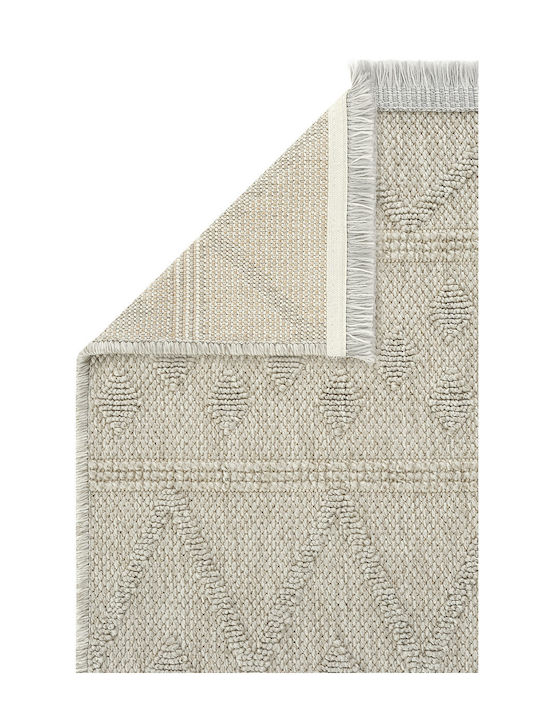 SteweHome Kitchen Mat Runner with Non-Slip Backing Straw 80x250cm