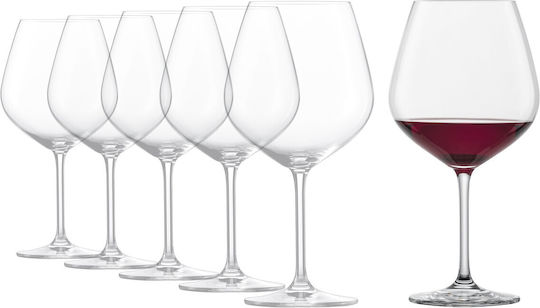 Schott Zwiesel Σετ Ποτήρια Κρασιού Κολωνάτα Κρυστάλλινα 732ml 6τμχ
