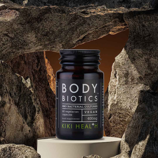 Kiki Health Body Biotics Tablets Συμπλήρωμα με Προβιοτικά & Πρεβιοτικά 400mg 60 φυτικές κάψουλες
