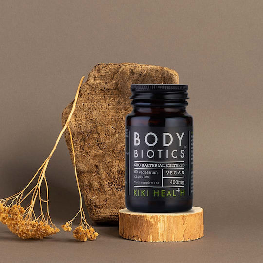 Kiki Health Body Biotics Tablets Συμπλήρωμα με Προβιοτικά & Πρεβιοτικά 400mg 60 φυτικές κάψουλες