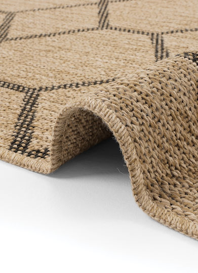 SteweHome Kitchen Runner Mat with Non-Slip Backing Boho 80x200cm