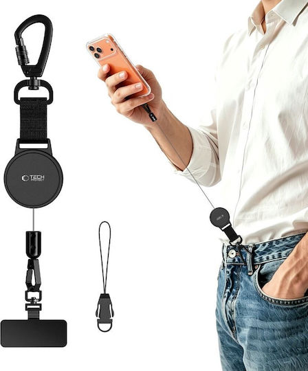 Mobile Phone Safety Strap Tech-protect Urbanloop Anti-theft Black