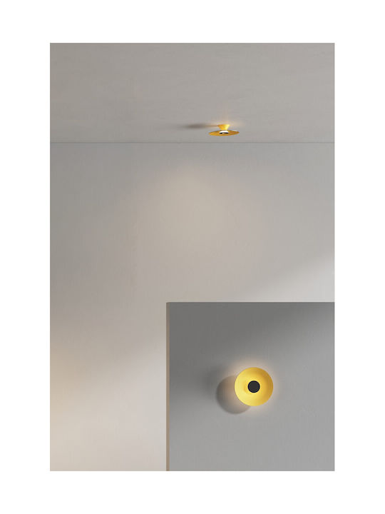 VK Lighting Ceiling Light Black with Integrated LED