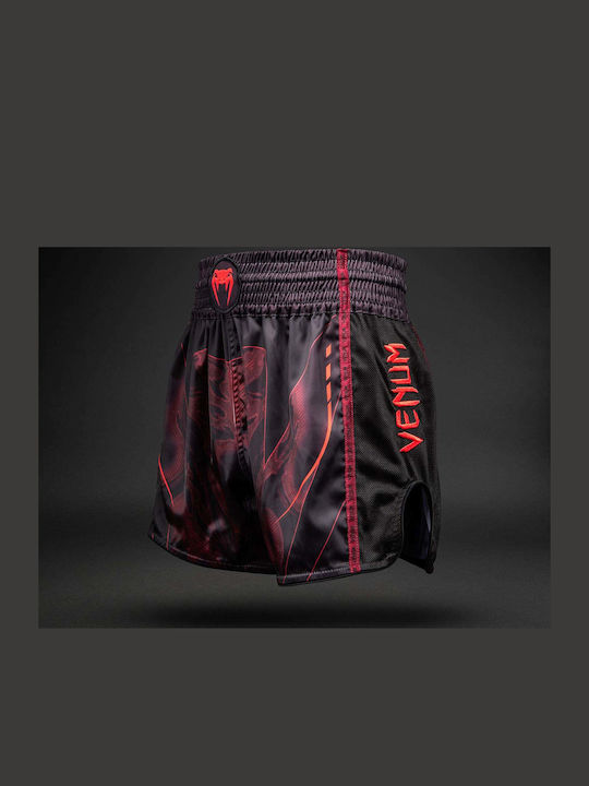 Muay Thai Shorts Venum Spectre Muay Thai Shorts Black Red