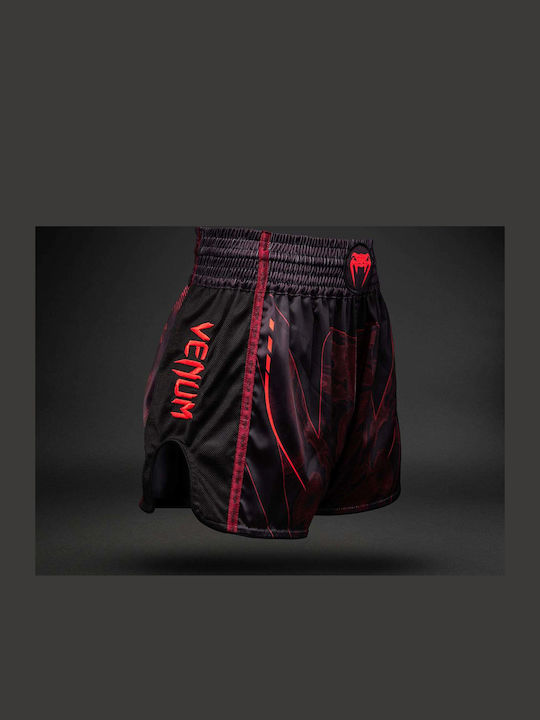 Muay Thai Shorts Venum Spectre Muay Thai Shorts Black Red