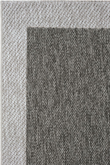SteweHome Kitchen Runner Mat with Non-Slip Backing Gray 80x150cm