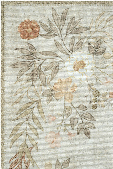 SteweHome Kitchen Mat Runner Flowers 75x300cm