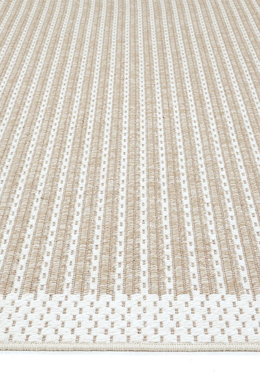 SteweHome Kitchen Mat Runner with Non-Slip Backing Straw 80x150cm