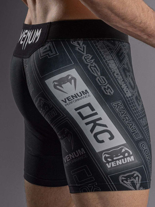 Venum Vale Tudo Short Men's Martial Arts Leggings Black