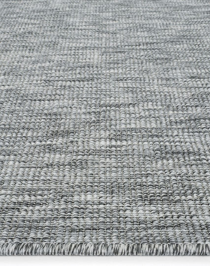 SteweHome Kitchen Runner Mat with Non-Slip Backing Gray 80x250cm