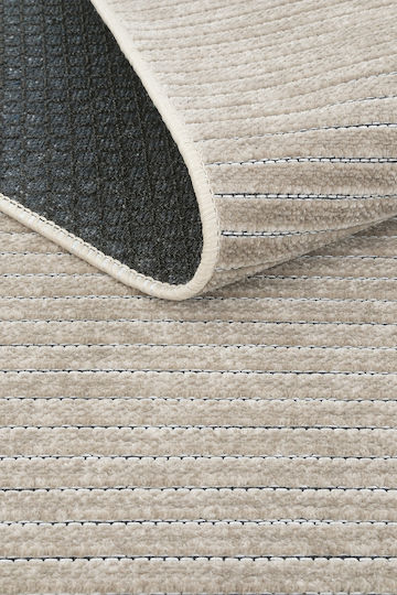 SteweHome Kitchen Runner Mat with Non-Slip Backing Beige 80x150cm