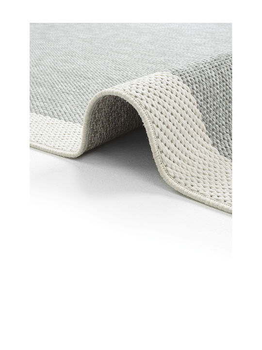 SteweHome Rectangular Kitchen Mat with Non-Slip Backing Thin Knitted 100x200cm
