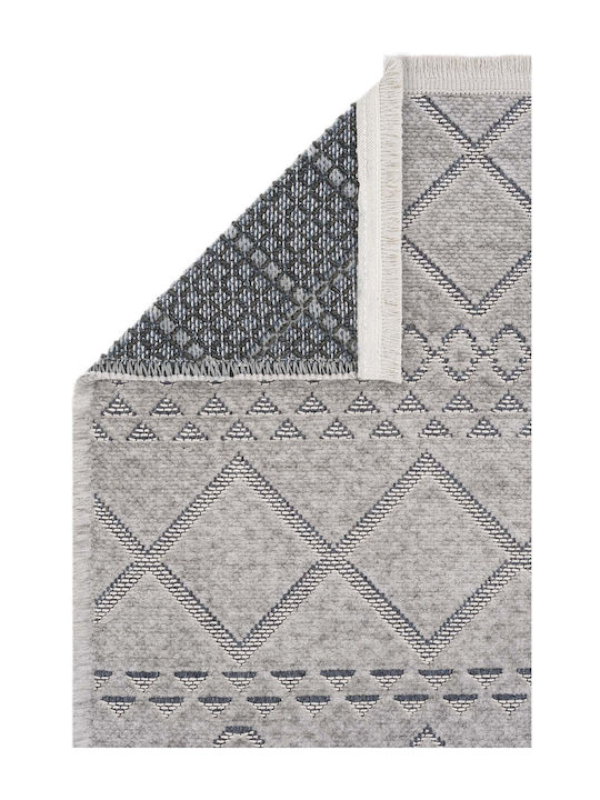 SteweHome Rectangular Kitchen Mat with Non-Slip Backing Mat 100x150cm