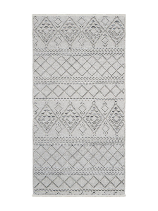 SteweHome Rectangular Kitchen Mat with Non-Slip Backing Mat 100x150cm