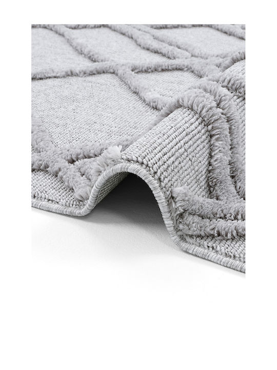 SteweHome Rectangular Kitchen Mat with Non-Slip Backing Modern 100x150cm