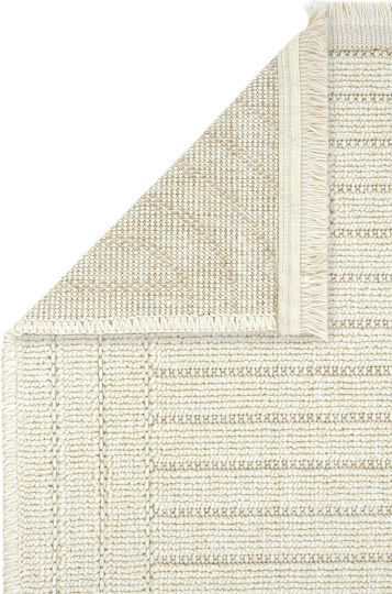 SteweHome Kitchen Mat Runner with Non-Slip Backing Straw 80x150cm