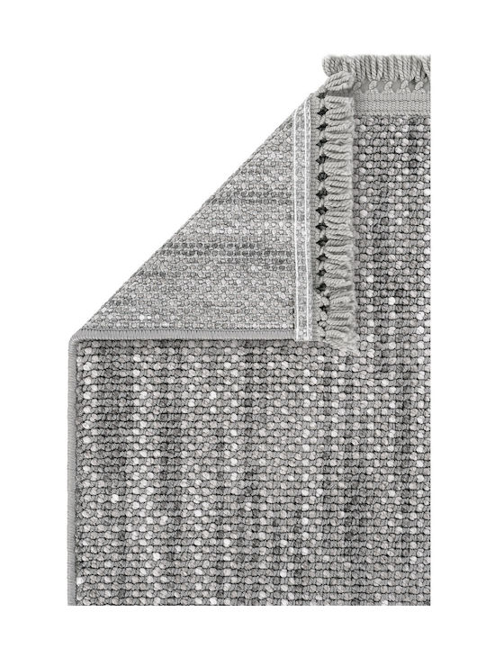 SteweHome Rectangular Kitchen Mat Gray 100x150cm