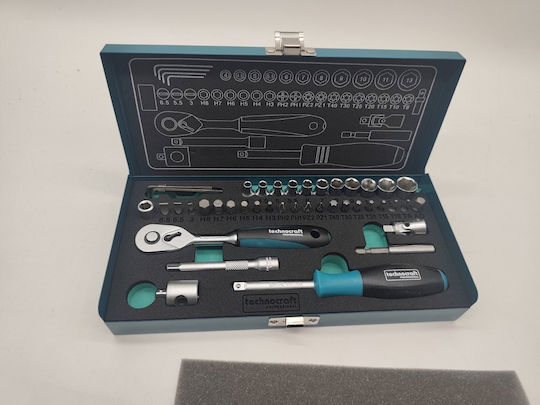Сет Ключови Гайки Technocraft Metalline 42 Бройки