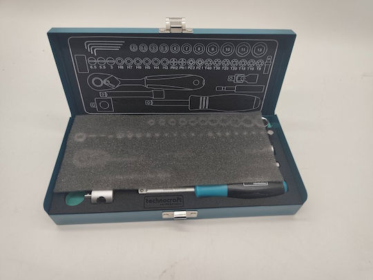 Сет Ключови Гайки Technocraft Metalline 42 Бройки