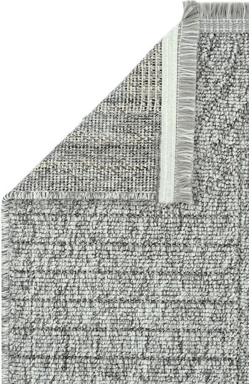 SteweHome Rectangular Kitchen Mat with Non-Slip Backing Woven 100x150cm
