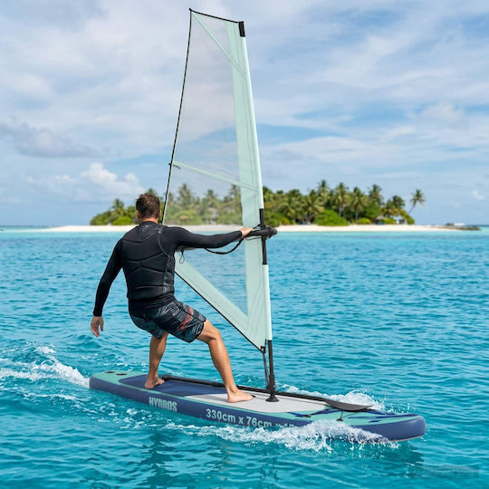 vidaXL Hydros Φουσκωτή Σανίδα SUP με Μήκος 3.3m Μπλε