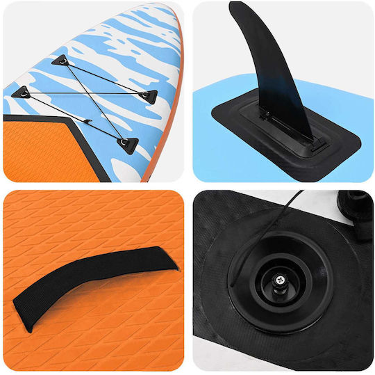 vidaXL Triton Φουσκωτή Σανίδα SUP με Μήκος 3.3m Μπλε