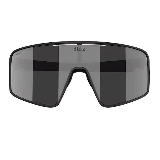 Bliz Cycling Glasses with Black Frame and Dark Mirror Lenses