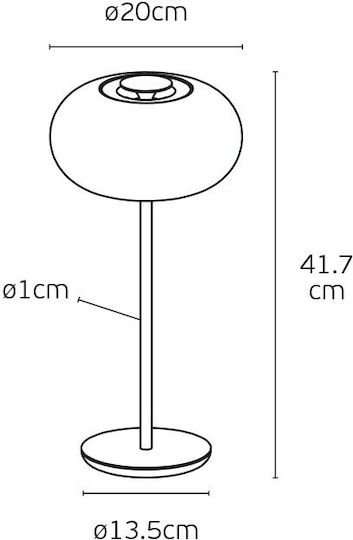 VK Lighting Lămpi Decorative Pentru Masă LED Alb Cald 3000K