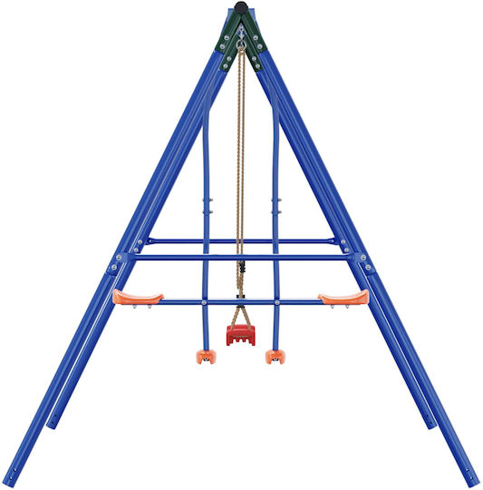 Outdoor Swing Frame Glider Up to 3 Children 42041289 Blue