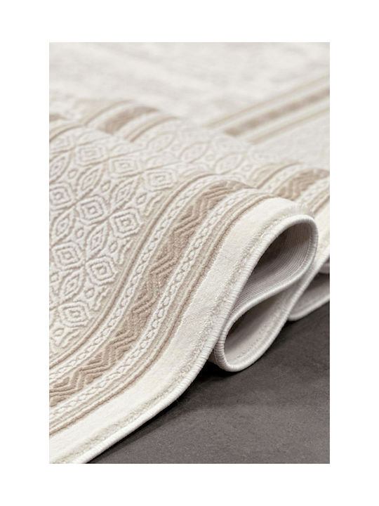 SteweHome Σετ Χαλιά Κρεβατοκάμαρας Μπεζ STE-028429-V63867-218330 3τμχ