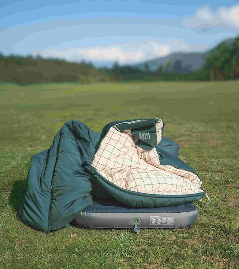 Outwell Sac de Dormit Dublu Camper Verde