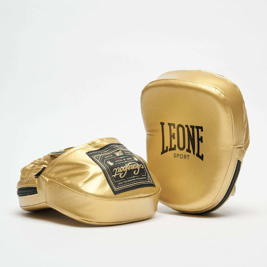Leone Martial Arts Hand Targets 2 Pieces Gold