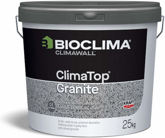 Bioclima Χρώμα Διακοσμητικό Ακρυλικό Γκρι 25kg JK2011G050025RO