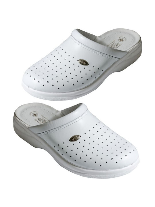 Sanital Light Männliche Holzschuhe Weiße