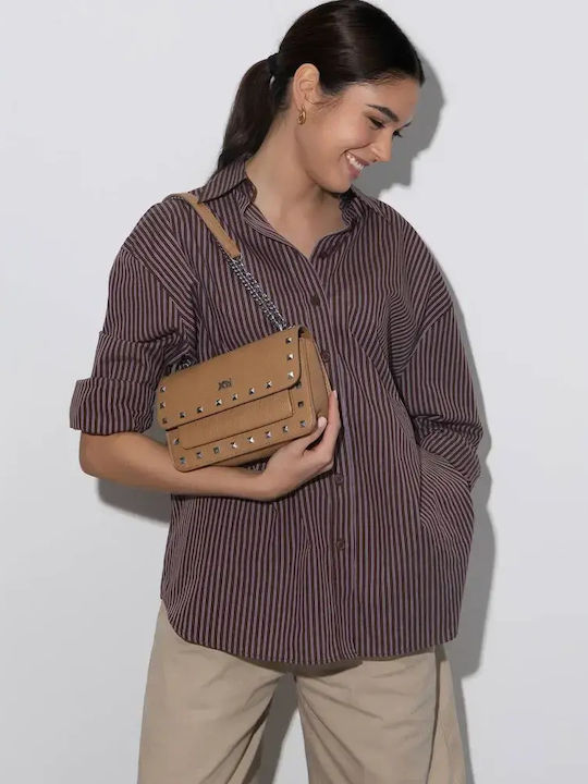 Damen Crossbody Tasche Braun