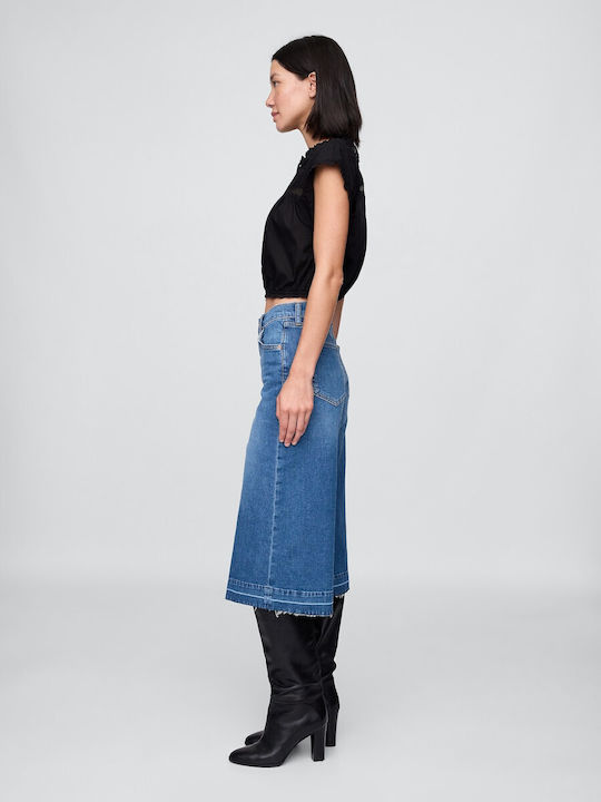 Women's Jean Bermuda Medium Indigo