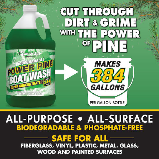 Star Brite Power Pine Boat Wash Σαπούνι Καθαρισμού 1lt