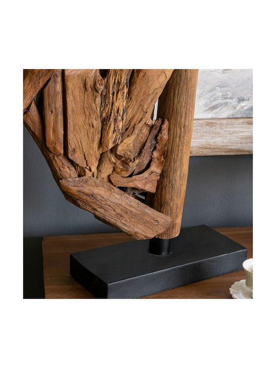 Artekko Διακοσμητικό Άλογο από Ξύλο 65x13x73cm