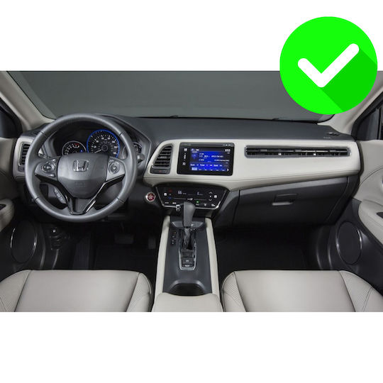 Carmedia Ηχοσύστημα Αυτοκινήτου για Honda HR-V 2015-2021 (Bluetooth/USB/WiFi/GPS/Apple-Carplay/Android-Auto) με Οθόνη Αφής 9"
