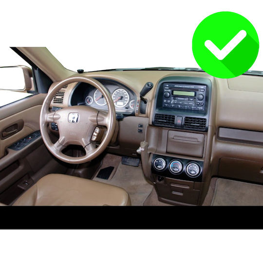 Carmedia Ηχοσύστημα Αυτοκινήτου για Honda CR-V 1996-2006 με Clima (Bluetooth/USB/WiFi/GPS/Apple-Carplay/Android-Auto) με Οθόνη Αφής 9"