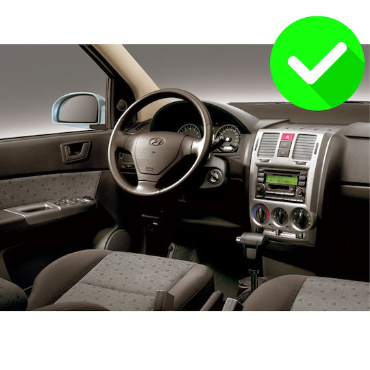 Carmedia Ηχοσύστημα Αυτοκινήτου για Hyundai Getz 2002-2011 (Bluetooth/USB/WiFi/GPS/Apple-Carplay/Android-Auto) με Οθόνη Αφής 9"
