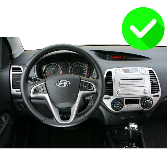 Carmedia Car Audio System for Hyundai i20 2008-2013 Bluetooth USB WiFi GPS Apple CarPlay Android Auto with 9" Touch Screen