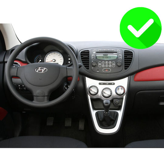 Carmedia Car Audio System for Hyundai i10 2008-2013 (Bluetooth/USB/WiFi/GPS/Apple-Carplay/Android-Auto) with Touch Screen 12.3"