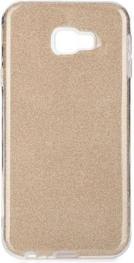 Samsung Galaxy J6 Plus 2018 Θηκη Σιλικονης Shining Χρυση